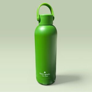 Kate Spade Lime Green Insulated Water Bottle 16oz stainless steel outdoor gym